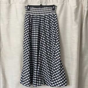 Checkered Skirt